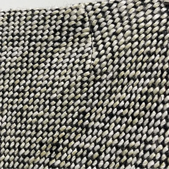 Anteprima Tweed Black White Knee Length Skirt Size EU 38 Small